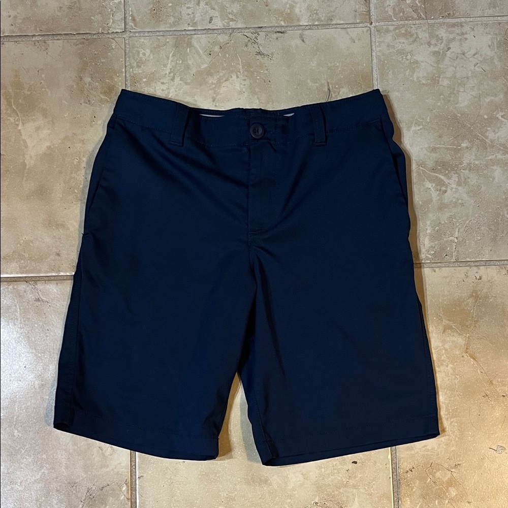 Under Armour Kids Navy Blue Shorts size 12